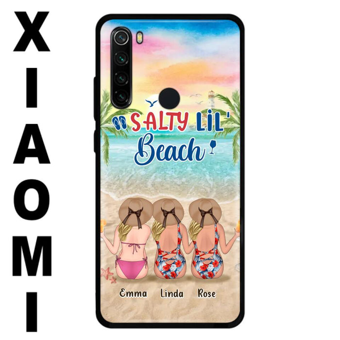 Personalized Beach Girls Phone Case - Up to 3 Girls - Gift Idea For Friends/Sisters - Salty Lil' Beach - Case For Xiaomi, Oppo And Huawei