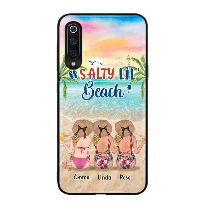 Personalized Beach Girls Phone Case - Up to 3 Girls - Gift Idea For Friends/Sisters - Salty Lil' Beach - Case For Xiaomi, Oppo And Huawei