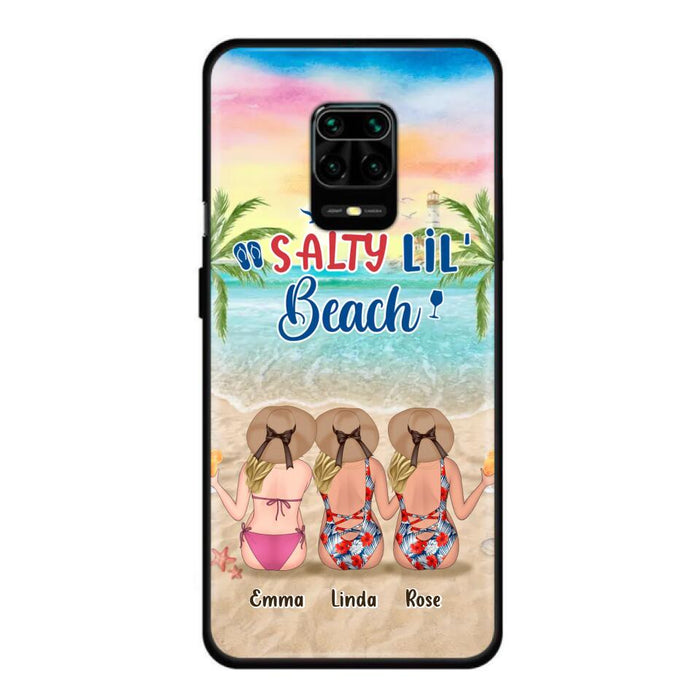 Personalized Beach Girls Phone Case - Up to 3 Girls - Gift Idea For Friends/Sisters - Salty Lil' Beach - Case For Xiaomi, Oppo And Huawei