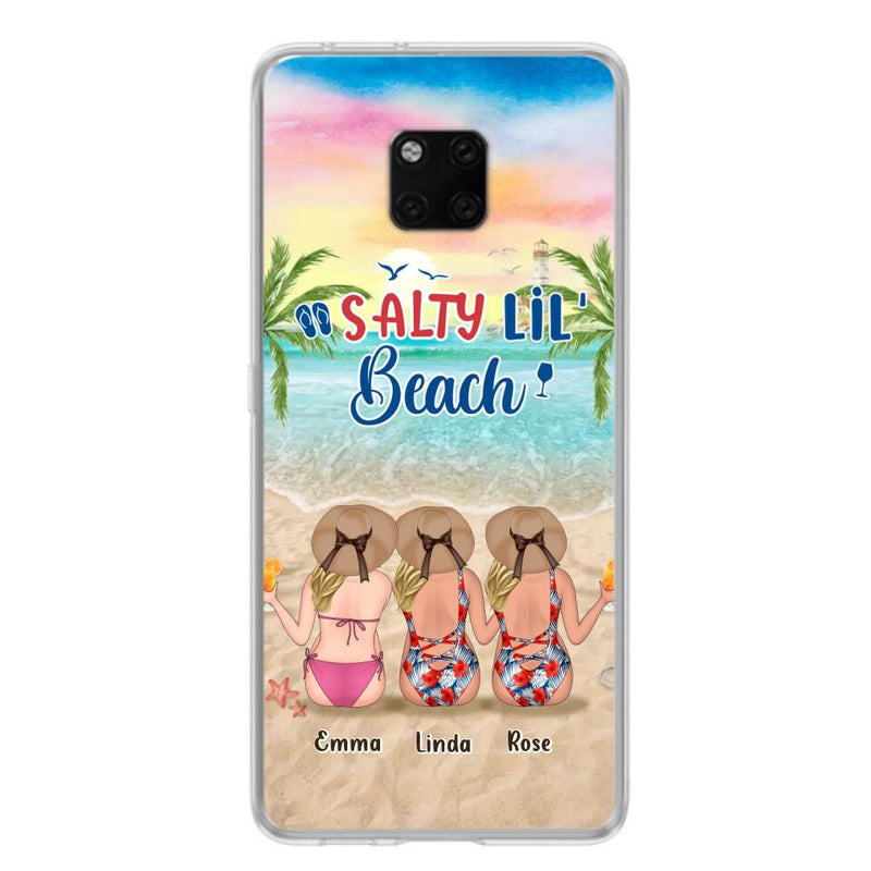 Personalized Beach Girls Phone Case - Up to 3 Girls - Gift Idea For Friends/Sisters - Salty Lil' Beach - Case For Xiaomi, Oppo And Huawei