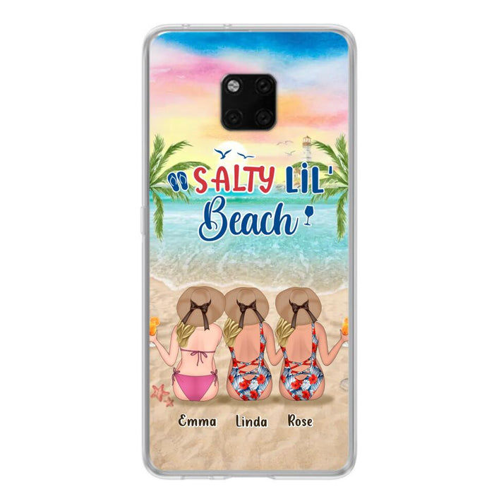 Personalized Beach Girls Phone Case - Up to 3 Girls - Gift Idea For Friends/Sisters - Salty Lil' Beach - Case For Xiaomi, Oppo And Huawei