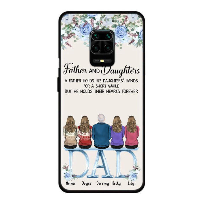 Personalized Father Phone Case - Up to 5 People - Father's Day Gift Idea For Father - Father & Daughters A Father Holds His Daughters Hands For A Short While - Case for Xiaomi/Huawei/Oppo