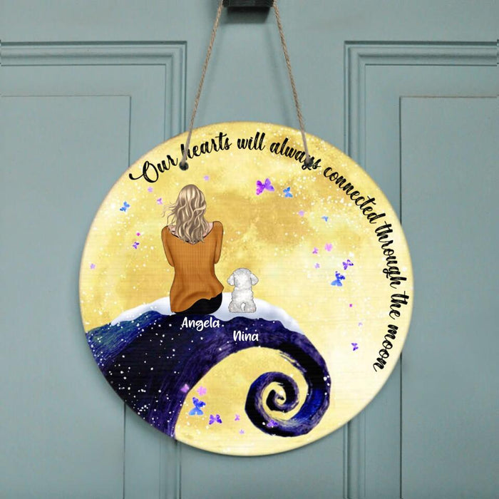 Personalized Pet Wall Art - Up to 4 Pets - Best Gift For Dog/Cat Lovers - Always On My Mind Forever In My Heart
