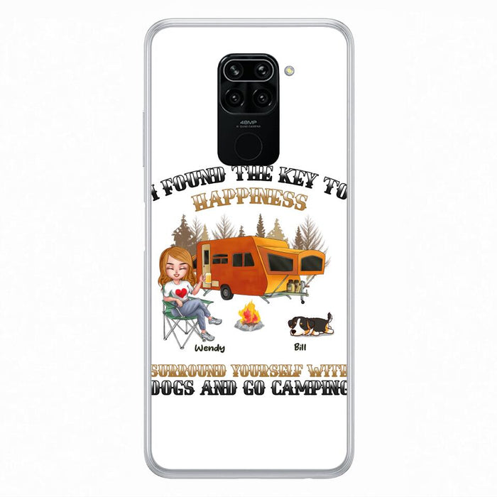 Personalized Dog Camping Queen Phone Case - Gift Idea For Camping Lovers/Friends/ Dog Mom - Up to 5 Dogs - Case For Xiaomi/Oppo/Huawei