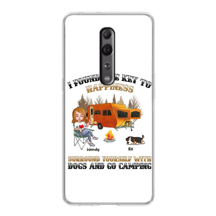 Personalized Dog Camping Queen Phone Case - Gift Idea For Camping Lovers/Friends/ Dog Mom - Up to 5 Dogs - Case For Xiaomi/Oppo/Huawei