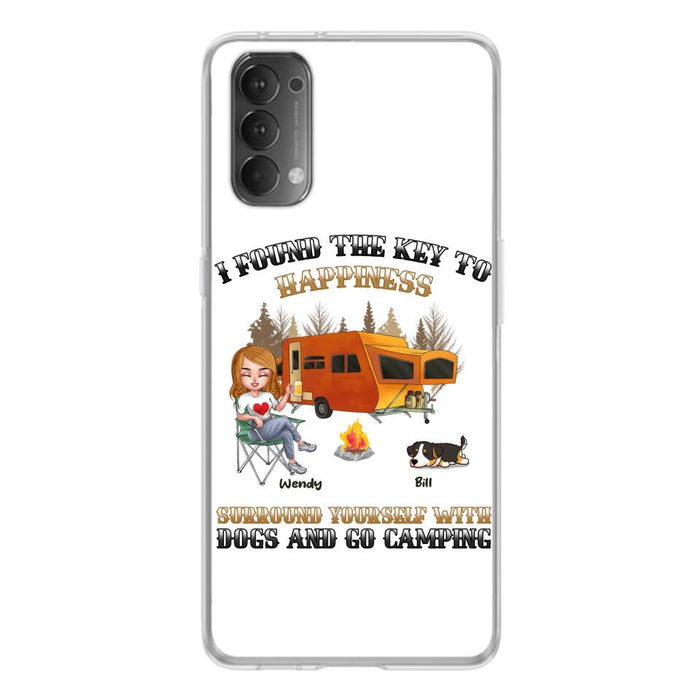 Personalized Dog Camping Queen Phone Case - Gift Idea For Camping Lovers/Friends/ Dog Mom - Up to 5 Dogs - Case For Xiaomi/Oppo/Huawei