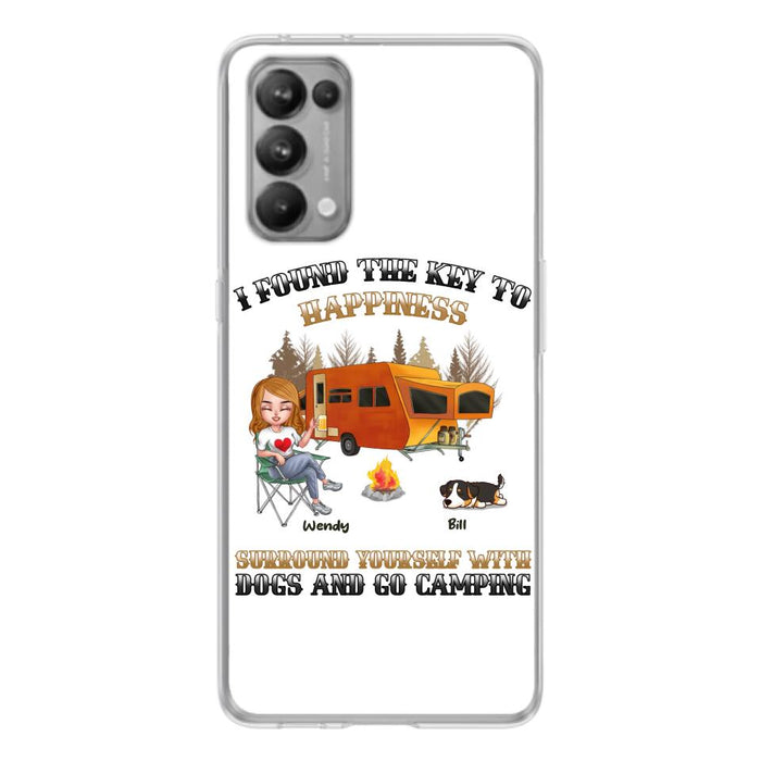 Personalized Dog Camping Queen Phone Case - Gift Idea For Camping Lovers/Friends/ Dog Mom - Up to 5 Dogs - Case For Xiaomi/Oppo/Huawei