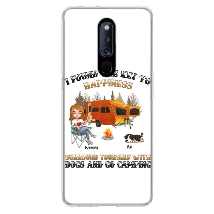 Personalized Dog Camping Queen Phone Case - Gift Idea For Camping Lovers/Friends/ Dog Mom - Up to 5 Dogs - Case For Xiaomi/Oppo/Huawei