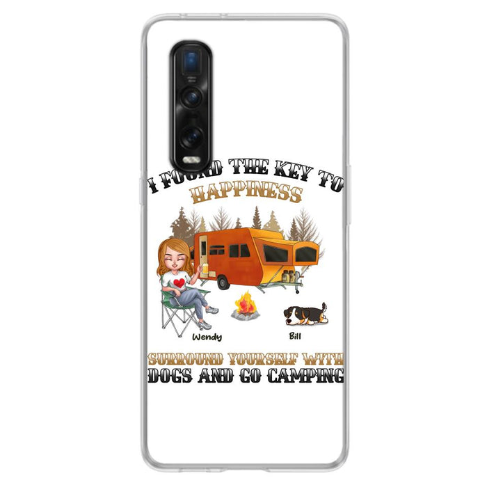 Personalized Dog Camping Queen Phone Case - Gift Idea For Camping Lovers/Friends/ Dog Mom - Up to 5 Dogs - Case For Xiaomi/Oppo/Huawei