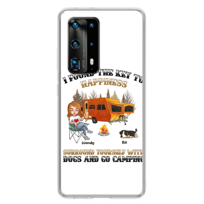 Personalized Dog Camping Queen Phone Case - Gift Idea For Camping Lovers/Friends/ Dog Mom - Up to 5 Dogs - Case For Xiaomi/Oppo/Huawei