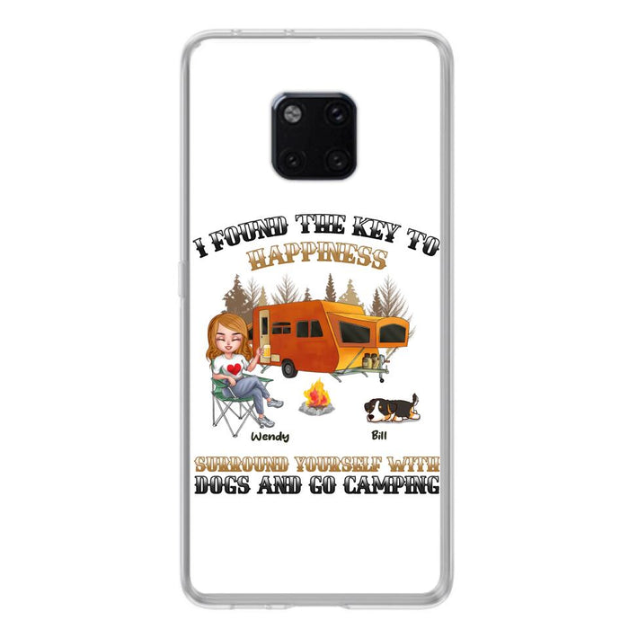 Personalized Dog Camping Queen Phone Case - Gift Idea For Camping Lovers/Friends/ Dog Mom - Up to 5 Dogs - Case For Xiaomi/Oppo/Huawei