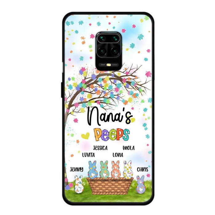 Personalized Nana's Peeps Phone Case - Gift Idea For Easter Day - Up to 6 Bunnies - Nana's Peeps - Cases For Oppo, Xiaomi & Huawei