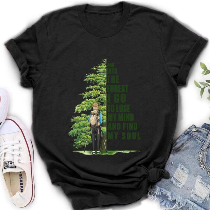 Personalized Hiking Girl/Man T-Shirt - Best Gifts For Hiking Lovers