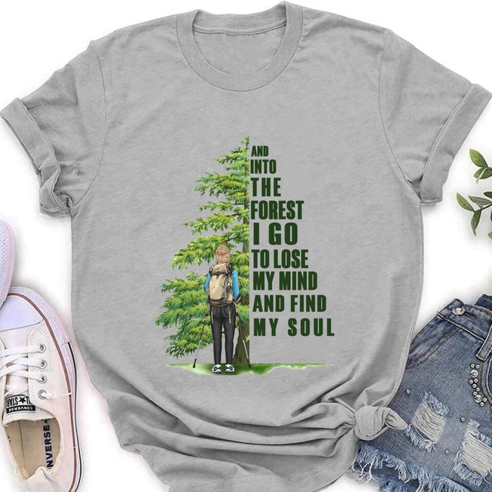 Personalized Hiking Girl/Man T-Shirt - Best Gifts For Hiking Lovers