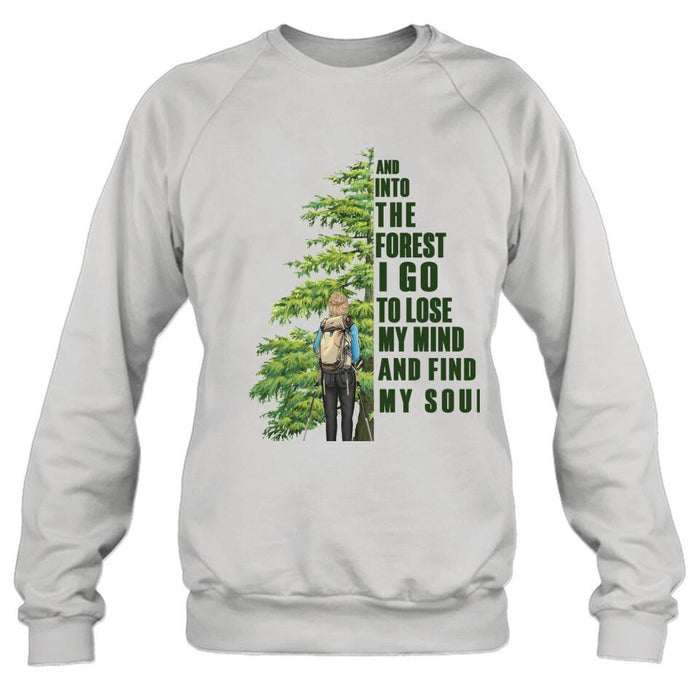 Personalized Hiking Girl/Man T-Shirt - Best Gifts For Hiking Lovers