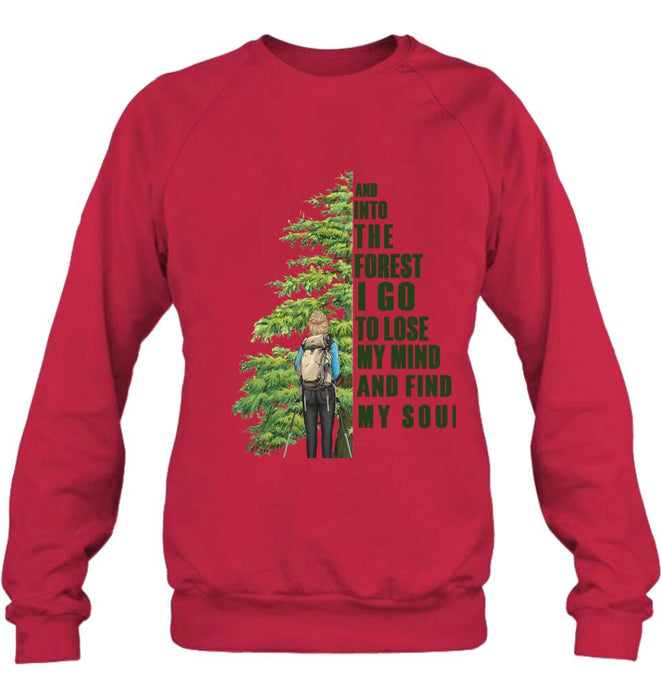 Personalized Hiking Girl/Man T-Shirt - Best Gifts For Hiking Lovers