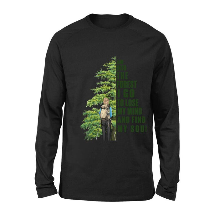 Personalized Hiking Girl/Man T-Shirt - Best Gifts For Hiking Lovers
