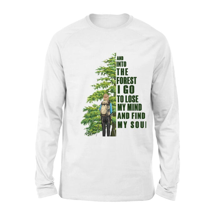 Personalized Hiking Girl/Man T-Shirt - Best Gifts For Hiking Lovers