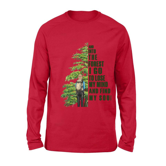 Personalized Hiking Girl/Man T-Shirt - Best Gifts For Hiking Lovers