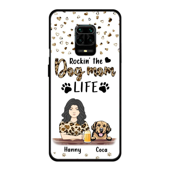 Personalized Dog Mom Phone Case - Up to 4 Dogs - Mother's Day Gift Idea For Dog Lover/Dog Mom - Rockin' The Dog Mom Life - Case For Xiaomi/Oppo And Huawei