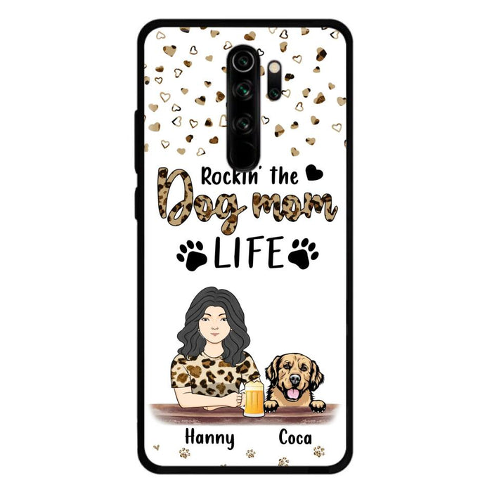 Personalized Dog Mom Phone Case - Up to 4 Dogs - Mother's Day Gift Idea For Dog Lover/Dog Mom - Rockin' The Dog Mom Life - Case For Xiaomi/Oppo And Huawei