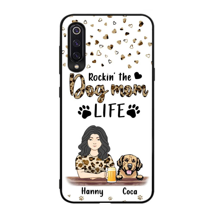 Personalized Dog Mom Phone Case - Up to 4 Dogs - Mother's Day Gift Idea For Dog Lover/Dog Mom - Rockin' The Dog Mom Life - Case For Xiaomi/Oppo And Huawei