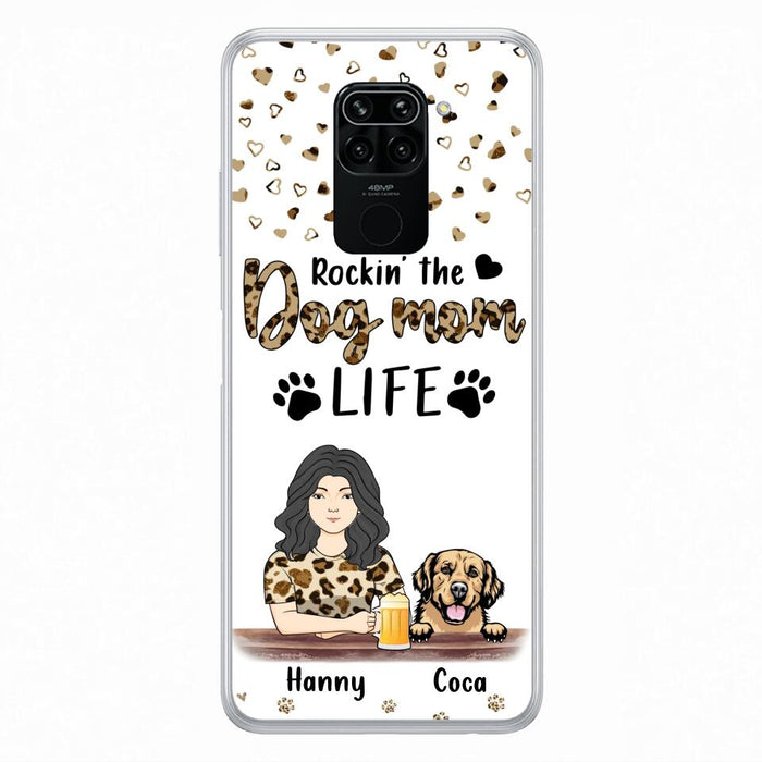 Personalized Dog Mom Phone Case - Up to 4 Dogs - Mother's Day Gift Idea For Dog Lover/Dog Mom - Rockin' The Dog Mom Life - Case For Xiaomi/Oppo And Huawei