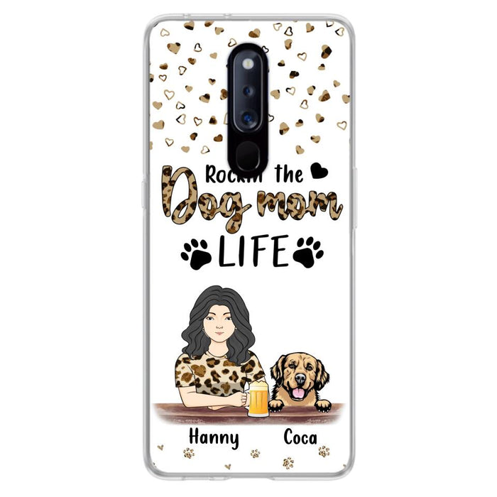 Personalized Dog Mom Phone Case - Up to 4 Dogs - Mother's Day Gift Idea For Dog Lover/Dog Mom - Rockin' The Dog Mom Life - Case For Xiaomi/Oppo And Huawei