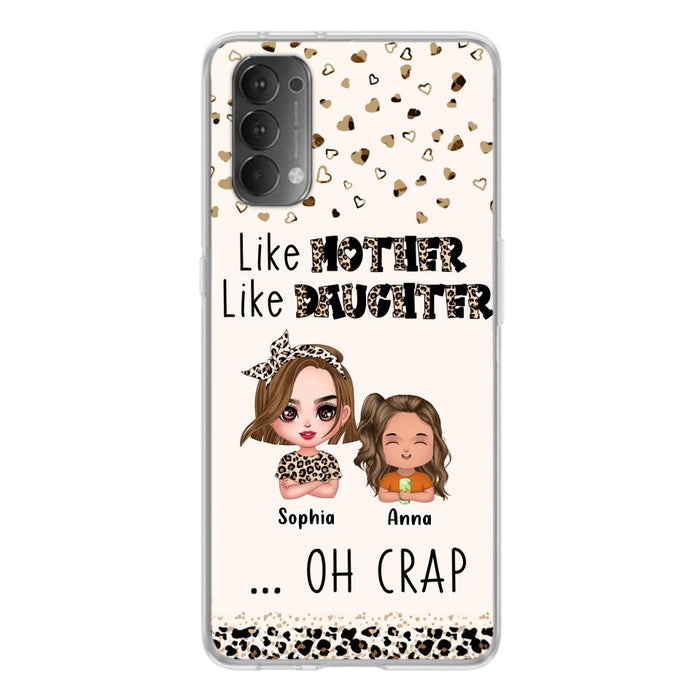 Personalized Mother Phone Case - Mom With Up to 4 Children - Mother's Day Gift To Mom - Like Mother Like Daughter - Case For Xiaomi/Oppo/Huawei