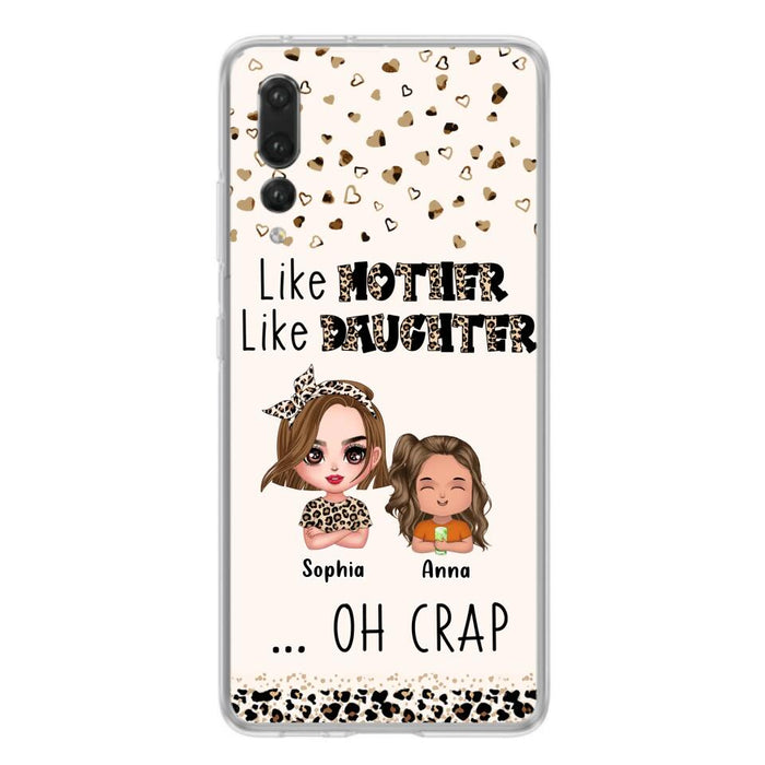 Personalized Mother Phone Case - Mom With Up to 4 Children - Mother's Day Gift To Mom - Like Mother Like Daughter - Case For Xiaomi/Oppo/Huawei