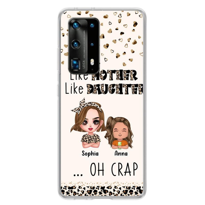 Personalized Mother Phone Case - Mom With Up to 4 Children - Mother's Day Gift To Mom - Like Mother Like Daughter - Case For Xiaomi/Oppo/Huawei
