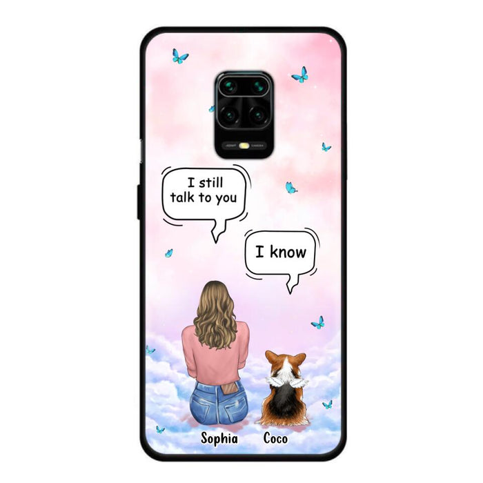 Personalized Memorial Pet Phone Case - Up to 4 Pets - Memorial Gift Idea For Dog/Cat Lover - I Still Talk To You - Case For Xiaomi/Oppo/Huawei