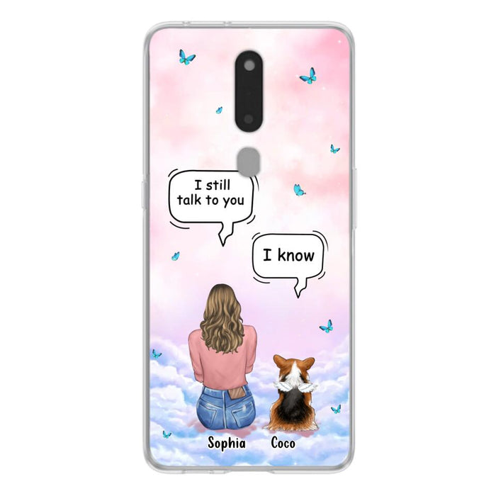 Personalized Memorial Pet Phone Case - Up to 4 Pets - Memorial Gift Idea For Dog/Cat Lover - I Still Talk To You - Case For Xiaomi/Oppo/Huawei