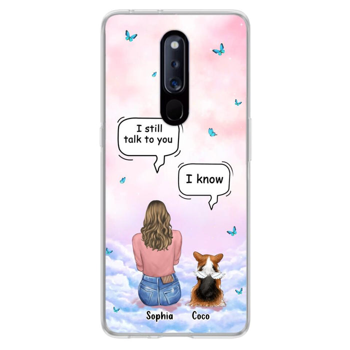 Personalized Memorial Pet Phone Case - Up to 4 Pets - Memorial Gift Idea For Dog/Cat Lover - I Still Talk To You - Case For Xiaomi/Oppo/Huawei