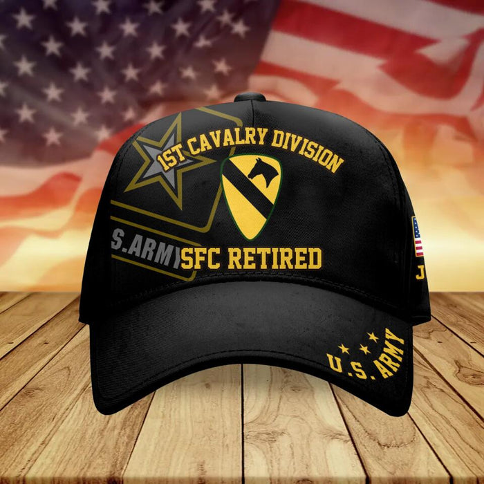 Personalized Veteran Baseball Cap - Gift Idea For Veterans - U.S. Army