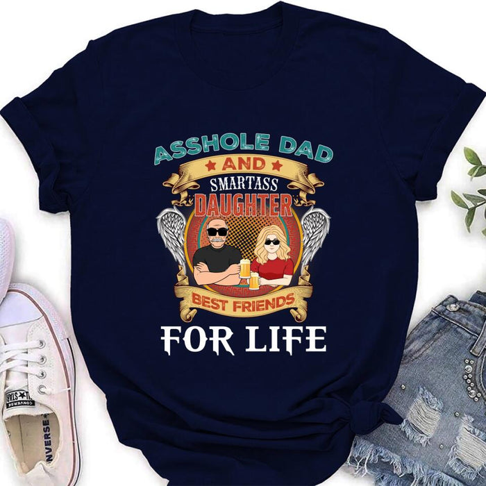 Personalized Father's Day T-shirt/Long Sleeve/Sweatshirt/Hoodie - Gift Idea For Father's Day