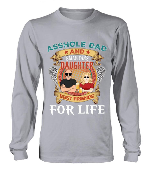 Personalized Father's Day T-shirt/Long Sleeve/Sweatshirt/Hoodie - Gift Idea For Father's Day