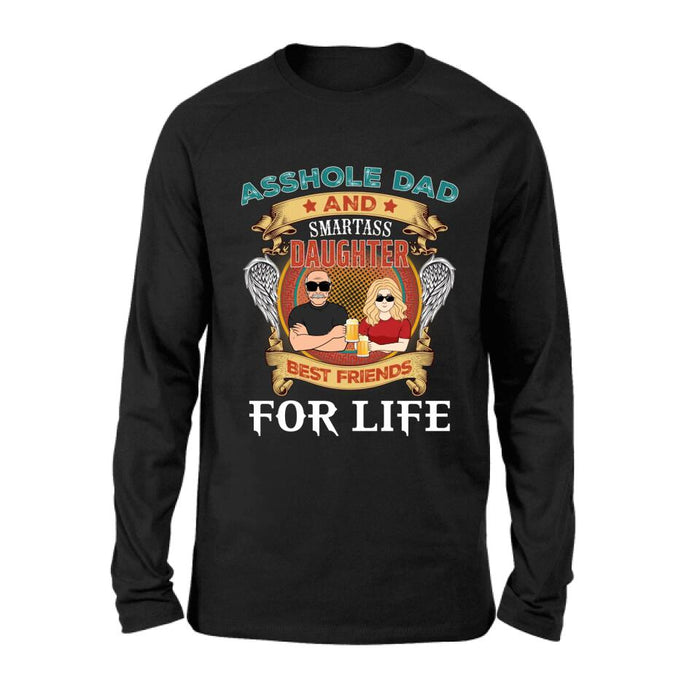 Personalized Father's Day T-shirt/Long Sleeve/Sweatshirt/Hoodie - Gift Idea For Father's Day
