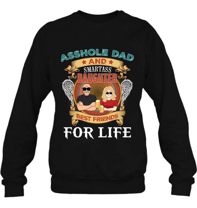 Personalized Father's Day T-shirt/Long Sleeve/Sweatshirt/Hoodie - Gift Idea For Father's Day
