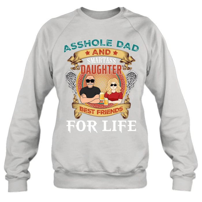 Personalized Father's Day T-shirt/Long Sleeve/Sweatshirt/Hoodie - Gift Idea For Father's Day