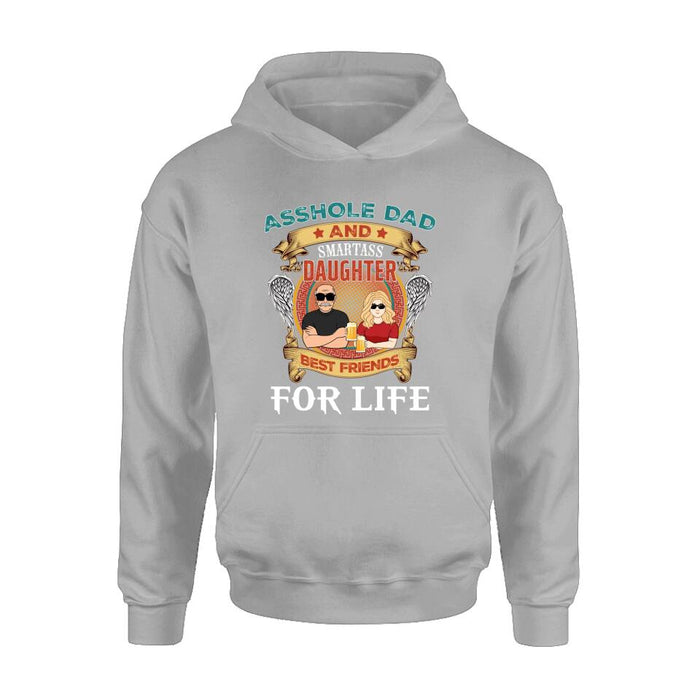 Personalized Father's Day T-shirt/Long Sleeve/Sweatshirt/Hoodie - Gift Idea For Father's Day