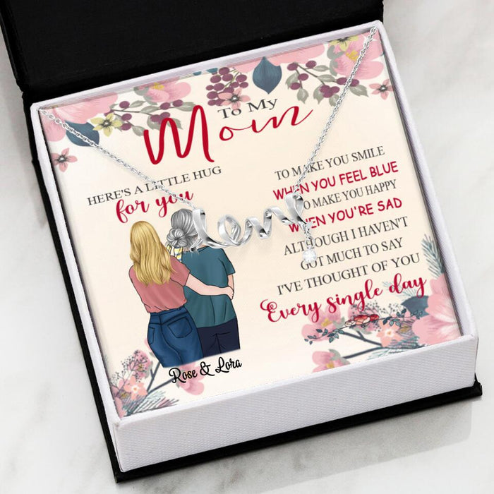Personalized Necklace - Best Gift For Mother's Day - IWJMRF