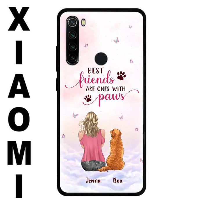 Personalized Dog Mom Phone Case - Up to 5 Dogs - Mother's Day Gift Idea For Dog Lovers - Best Friends Are Ones With Paws - Xiaomi/Oppo/Huawei