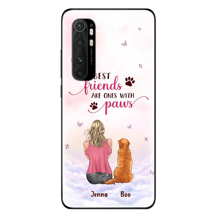 Personalized Dog Mom Phone Case - Up to 5 Dogs - Mother's Day Gift Idea For Dog Lovers - Best Friends Are Ones With Paws - Xiaomi/Oppo/Huawei