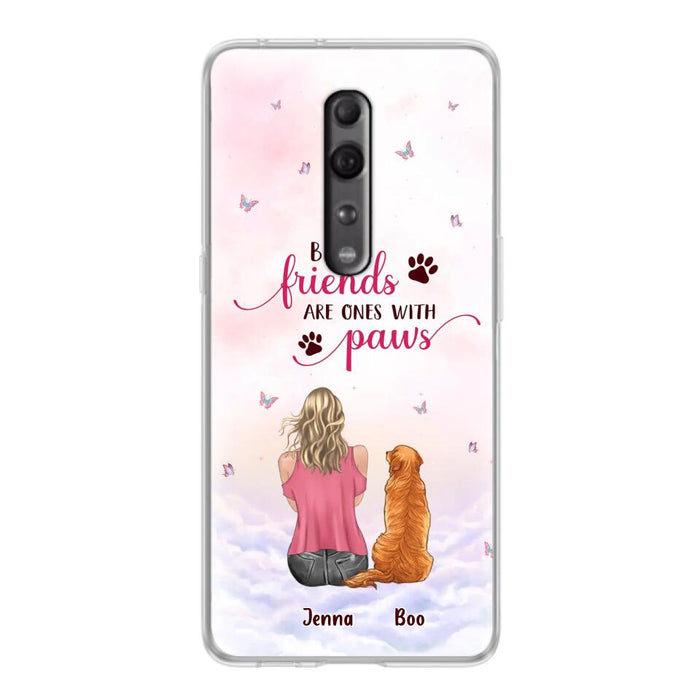 Personalized Dog Mom Phone Case - Up to 5 Dogs - Mother's Day Gift Idea For Dog Lovers - Best Friends Are Ones With Paws - Xiaomi/Oppo/Huawei