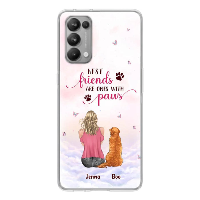 Personalized Dog Mom Phone Case - Up to 5 Dogs - Mother's Day Gift Idea For Dog Lovers - Best Friends Are Ones With Paws - Xiaomi/Oppo/Huawei