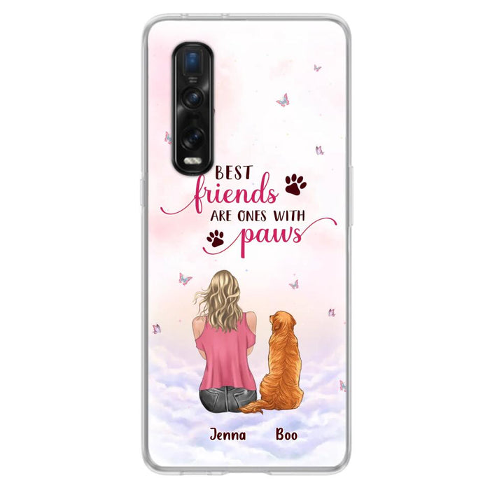 Personalized Dog Mom Phone Case - Up to 5 Dogs - Mother's Day Gift Idea For Dog Lovers - Best Friends Are Ones With Paws - Xiaomi/Oppo/Huawei