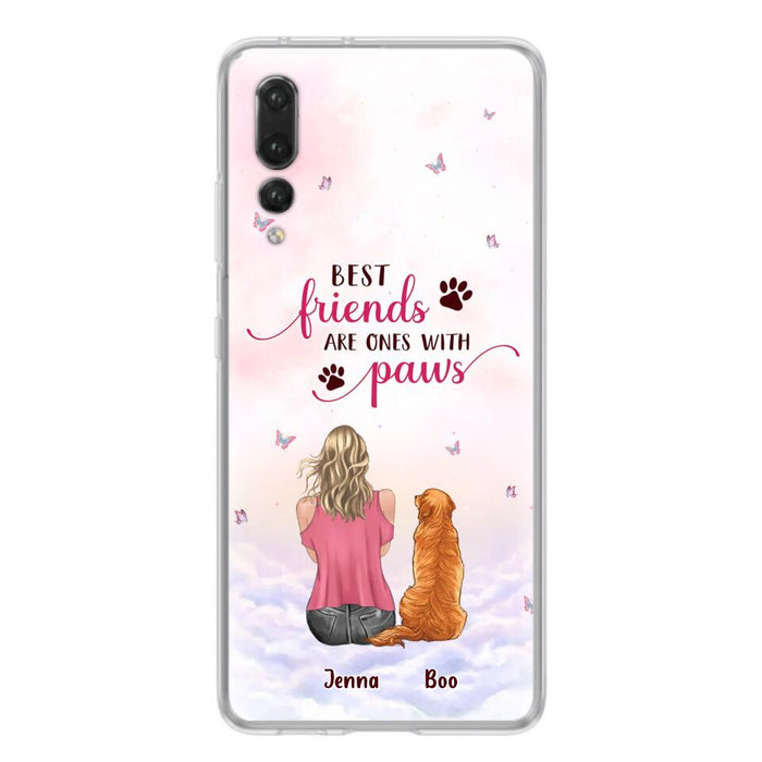 Personalized Dog Mom Phone Case - Up to 5 Dogs - Mother's Day Gift Idea For Dog Lovers - Best Friends Are Ones With Paws - Xiaomi/Oppo/Huawei