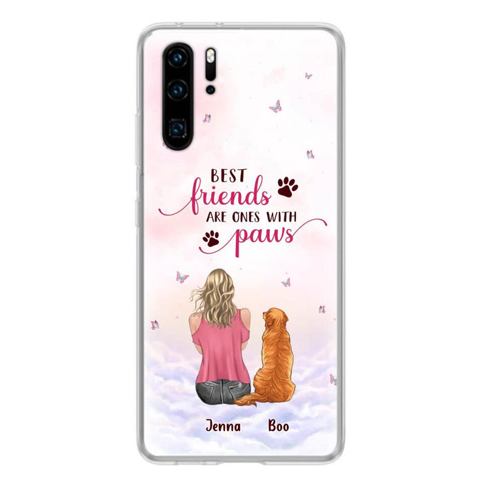 Personalized Dog Mom Phone Case - Up to 5 Dogs - Mother's Day Gift Idea For Dog Lovers - Best Friends Are Ones With Paws - Xiaomi/Oppo/Huawei