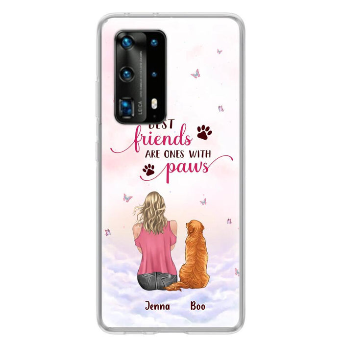 Personalized Dog Mom Phone Case - Up to 5 Dogs - Mother's Day Gift Idea For Dog Lovers - Best Friends Are Ones With Paws - Xiaomi/Oppo/Huawei